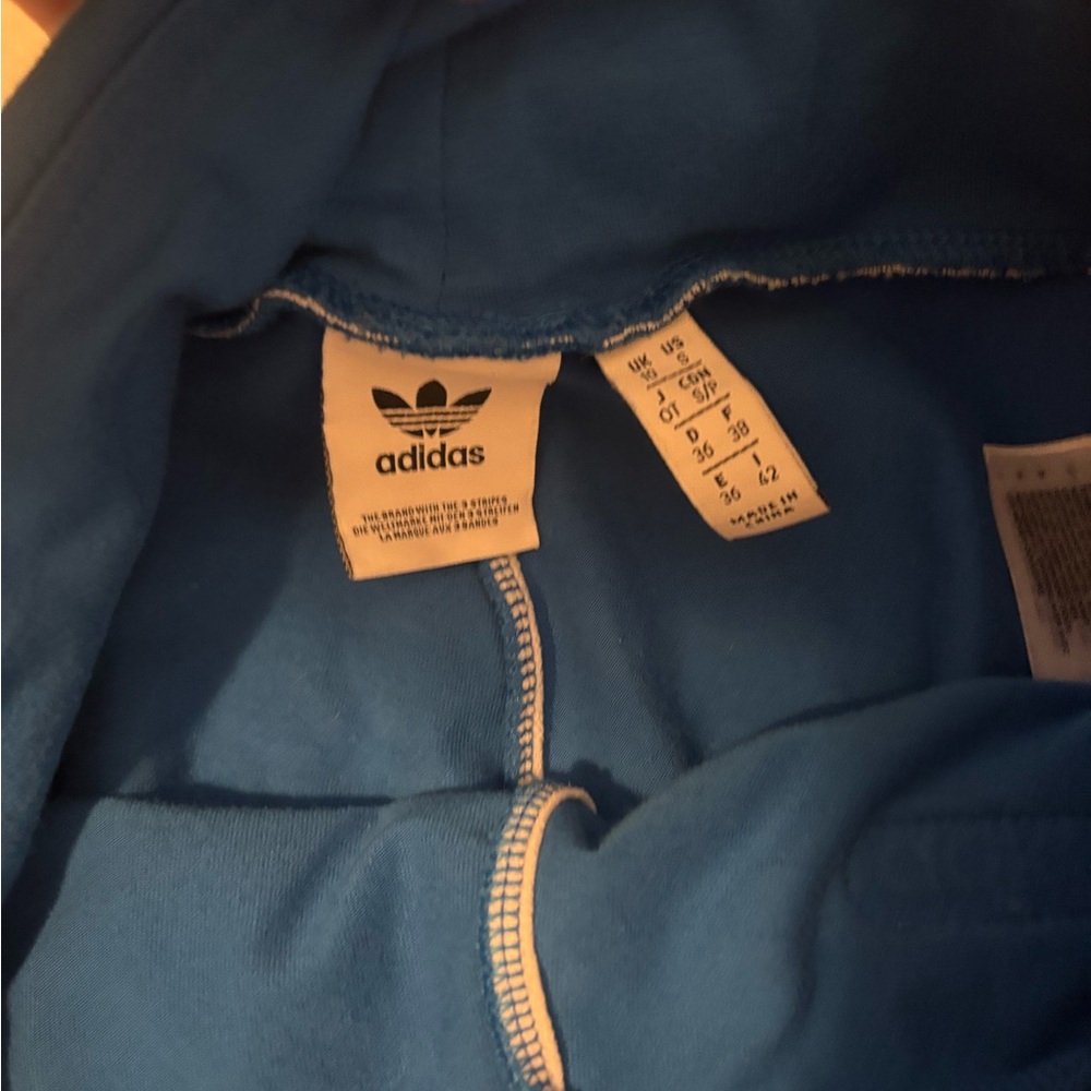Adidas Retro blue Leggings - Picture 5 of 9